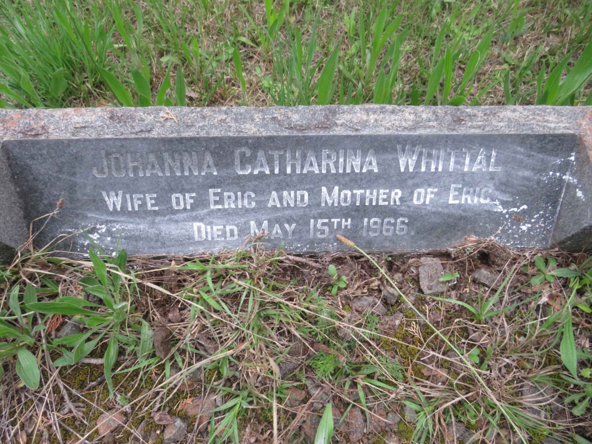 WHITTAL Johanna Catharina -1966
