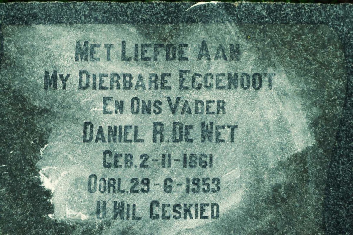WET Daniel R., de 1861-1953