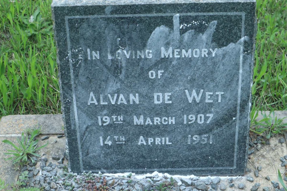 WET Alvan, de 1907-1951