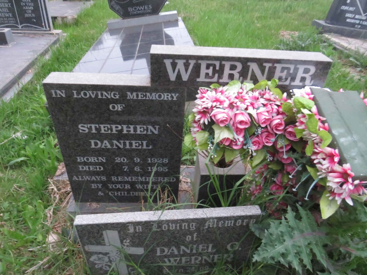 WERNER Stephen Daniel 1928-1995 :: WERNER Daniel G.