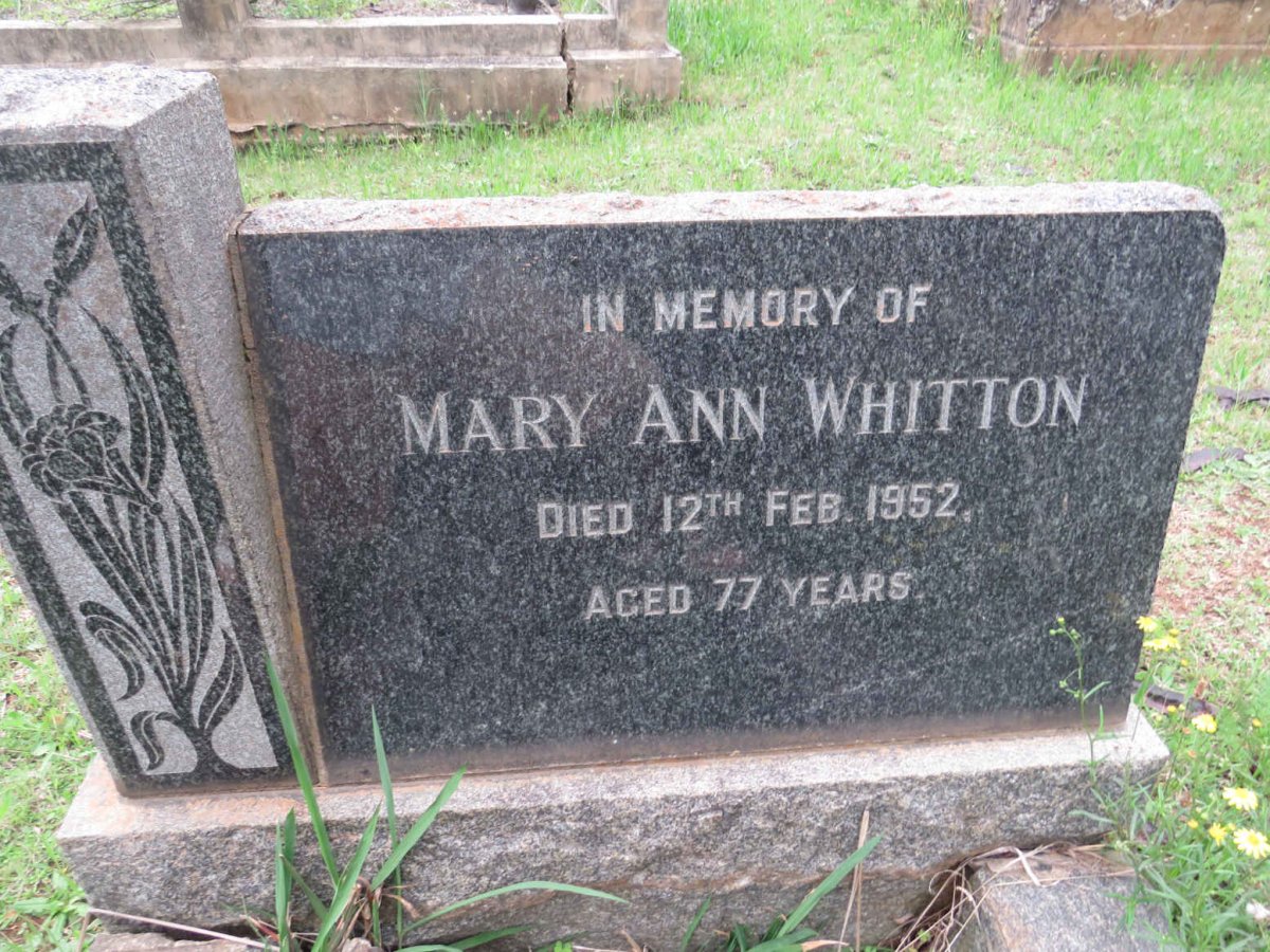 WHITTON Mary Ann -1952