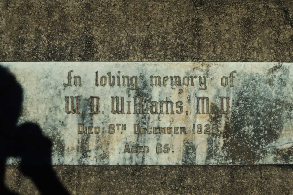 WILLIAMS W.D. -1928