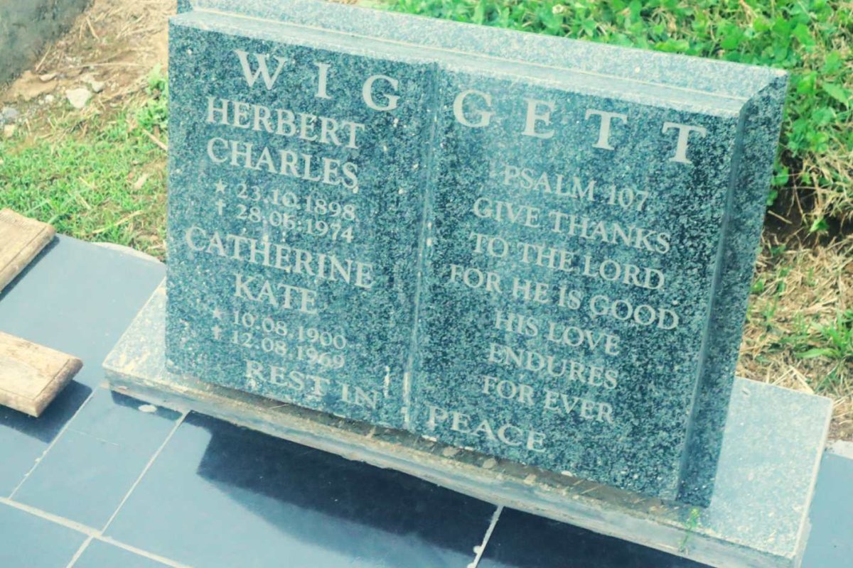 WIGGETT Herbert Charles 1898-1974 &amp; Catherine Kate 1900-1969