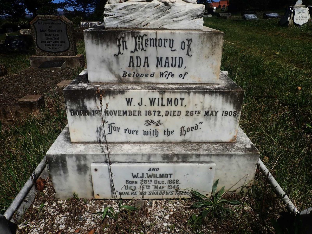 WILMOT W.J. 1868-1946 &amp; Ada 1872-1908