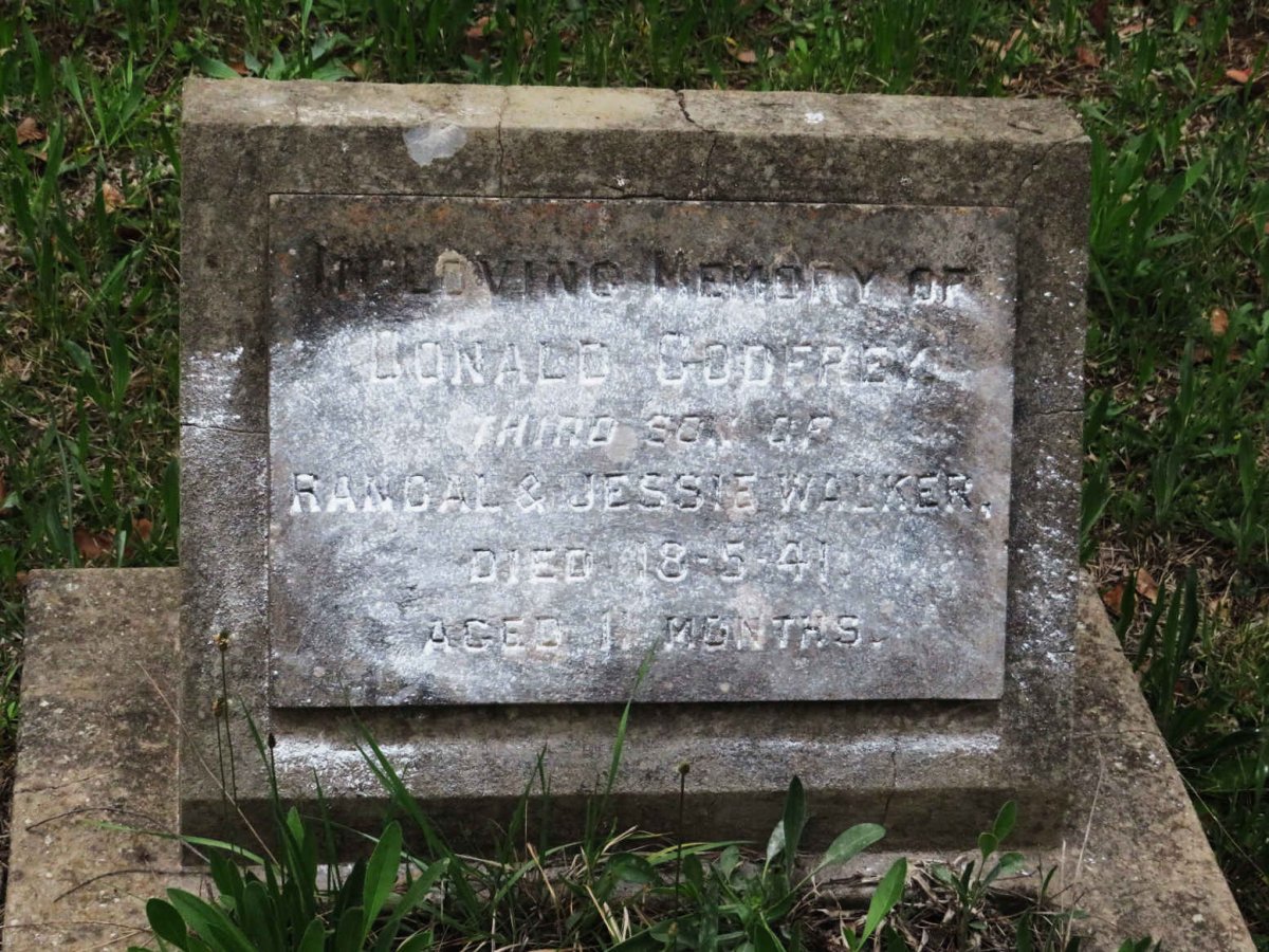 WALKER Donald Godfrey -1941