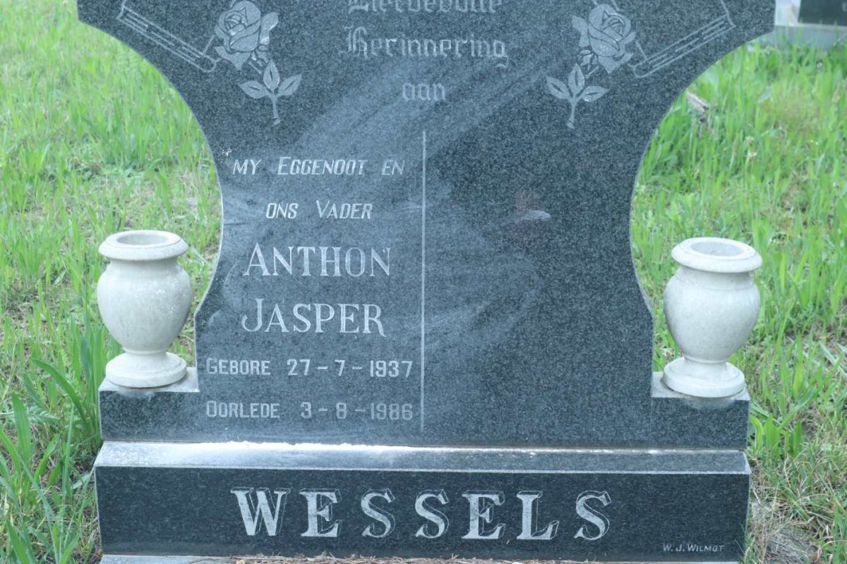 WESSELS Anthon Jasper 1937-1986