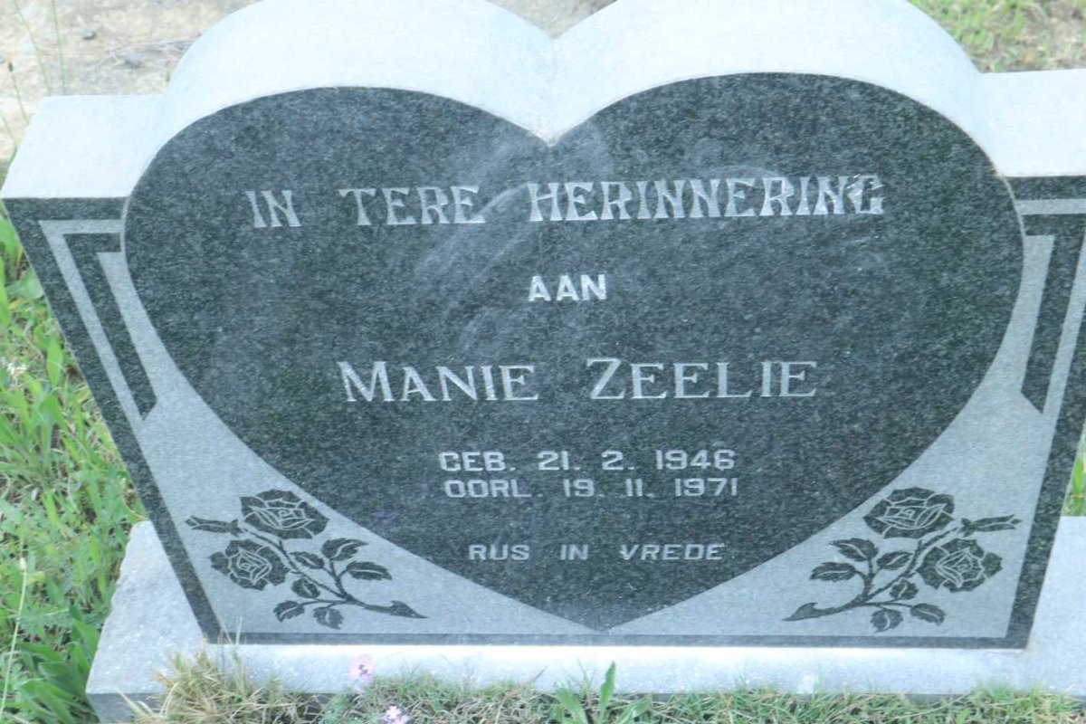 ZEELIE Manie 1946-1971