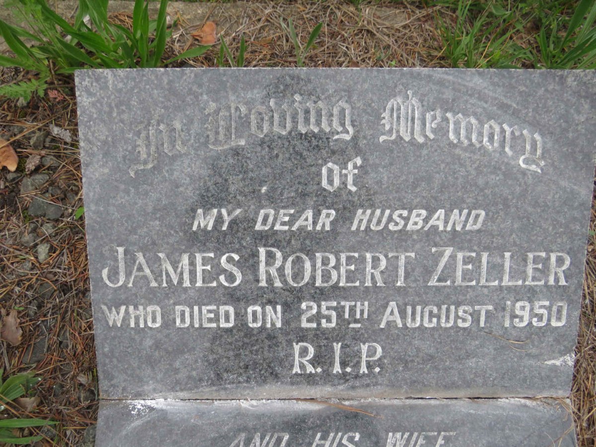 ZELLER James Robert -1950