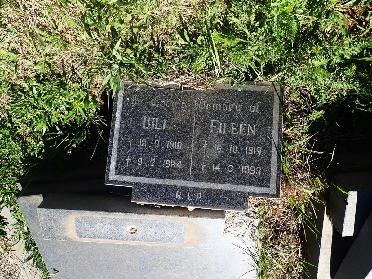 ? Bill 1910-1984 &amp; Eileen 1919-1993