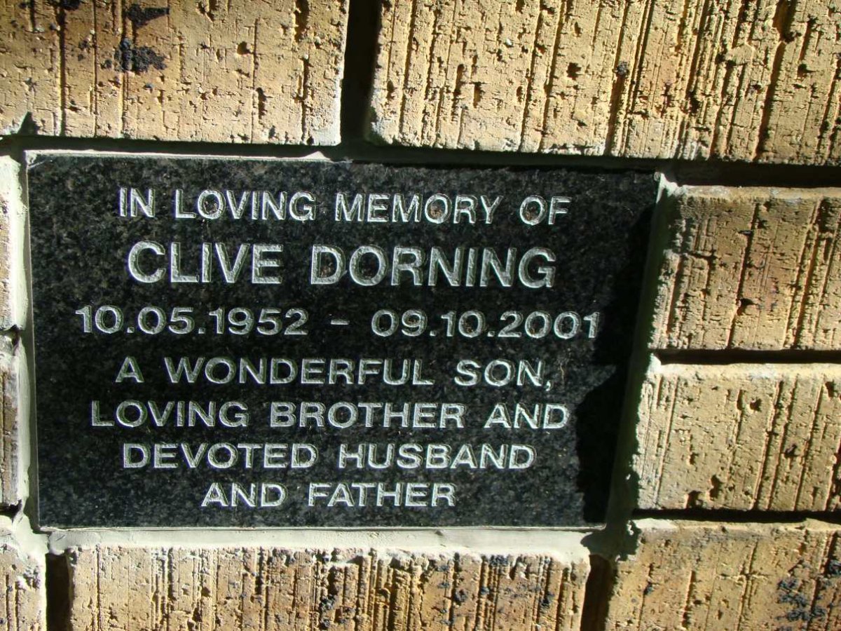 DORNING Clive 1952-2001