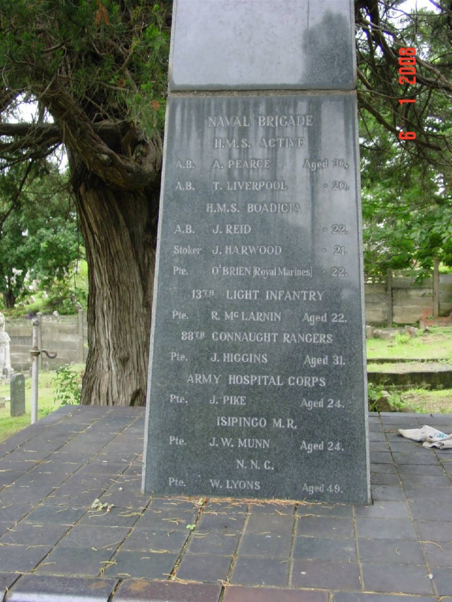 5. Zulu War Memorial 1879