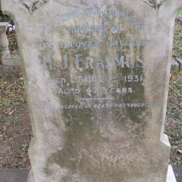 ERASMUS H.J. -1931
