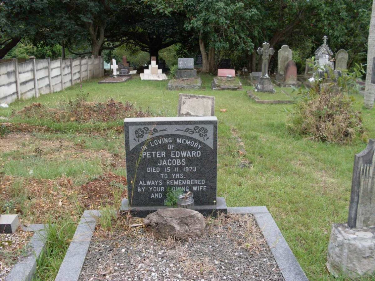 JACOBS Peter Edward -1973