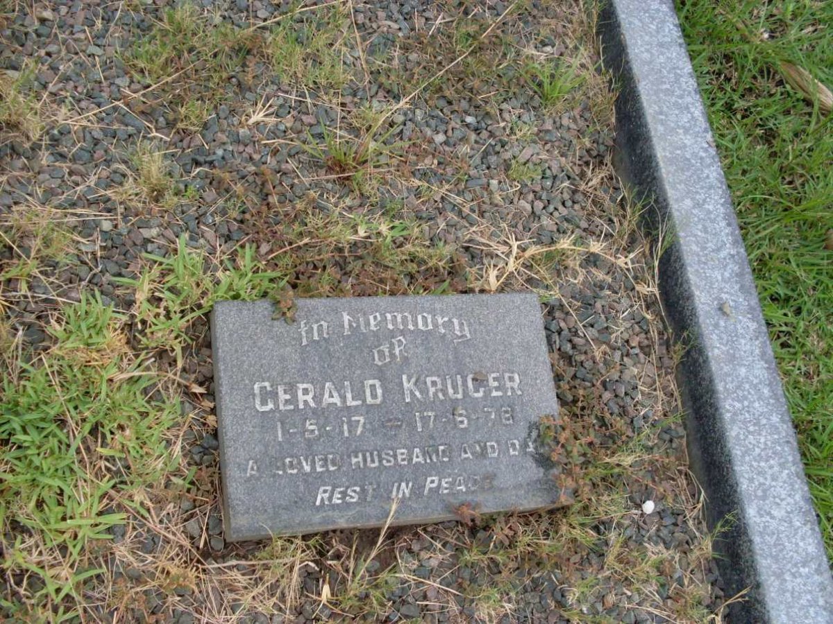 KRUGER Gerald 1917-1978