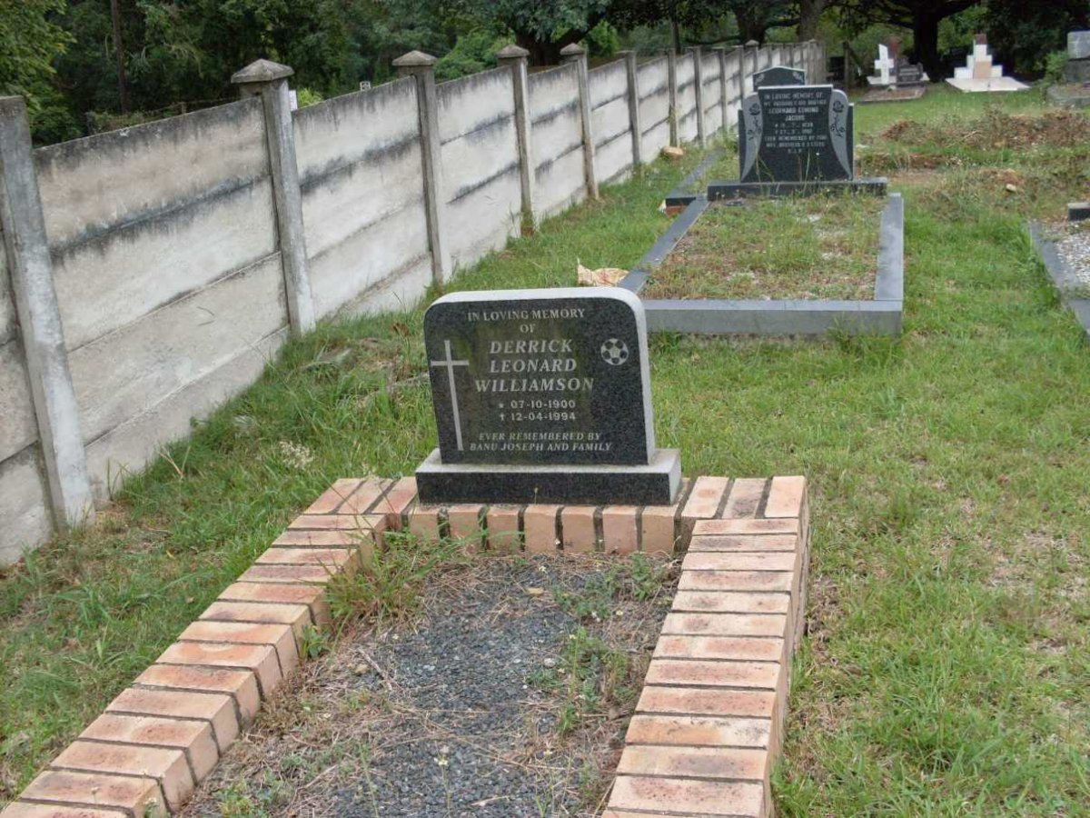 WILLIAMSON Derrick Leonard 1900-1994