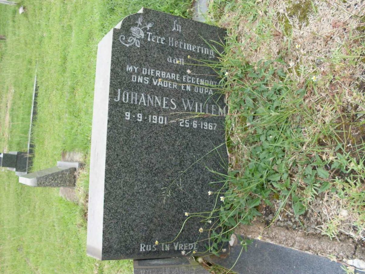 ? Johannes Willem 1901-1967