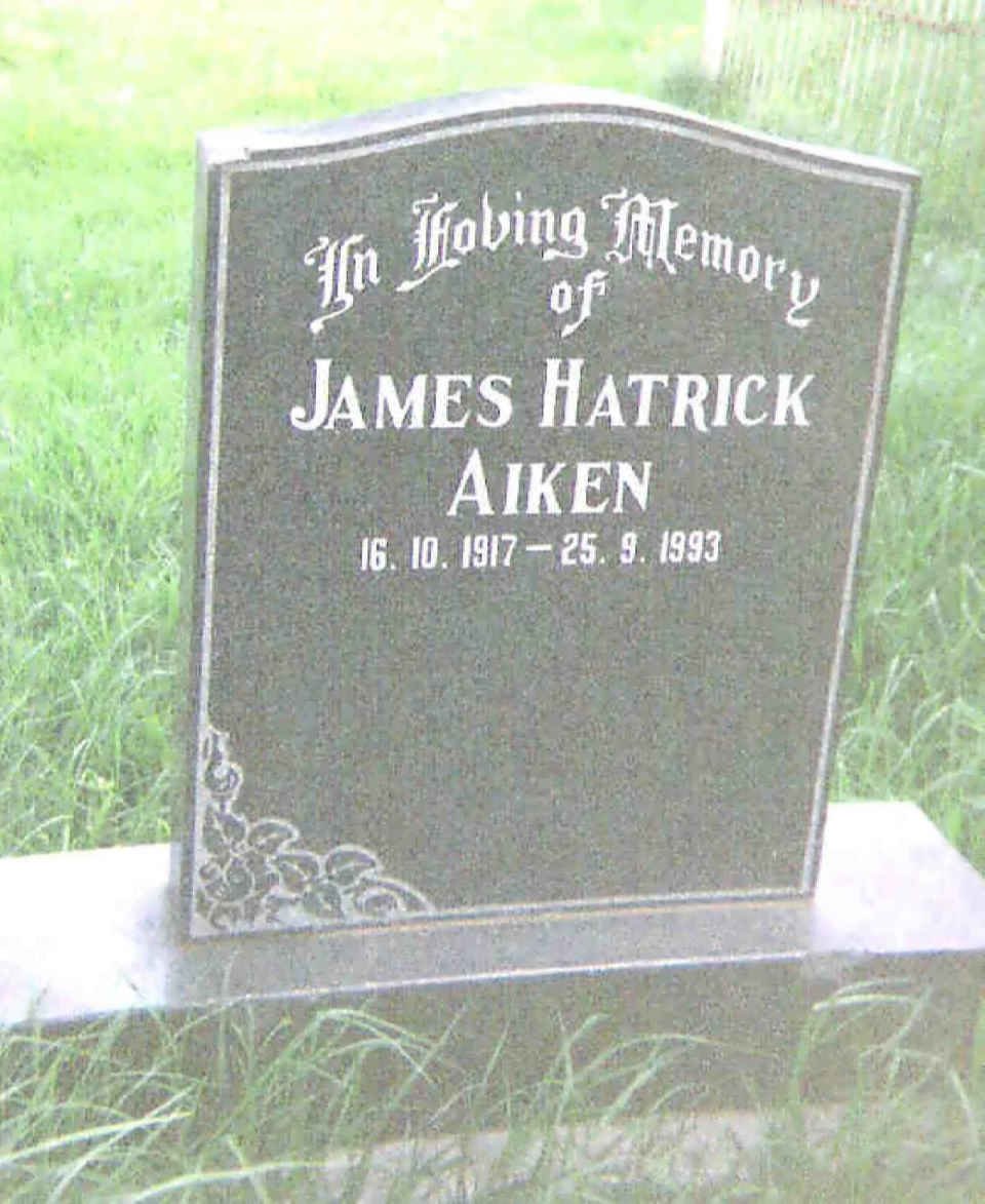 AIKEN James Hatrick 1917-1993