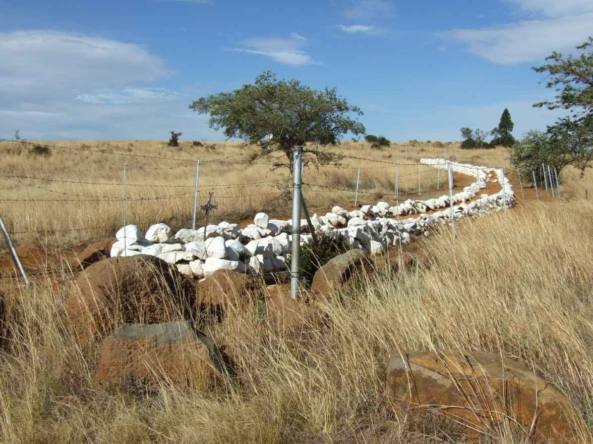 British mass grave marked as K on the Key Plan Map
