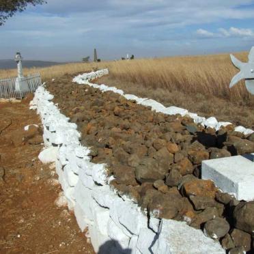 British mass grave marked as G on the Key Plan Map
