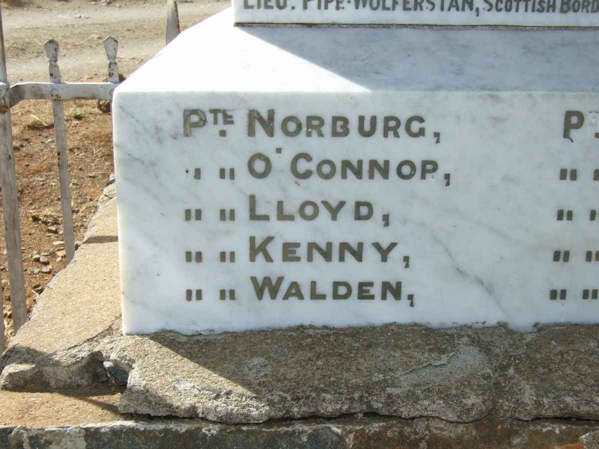Memorial - List of names