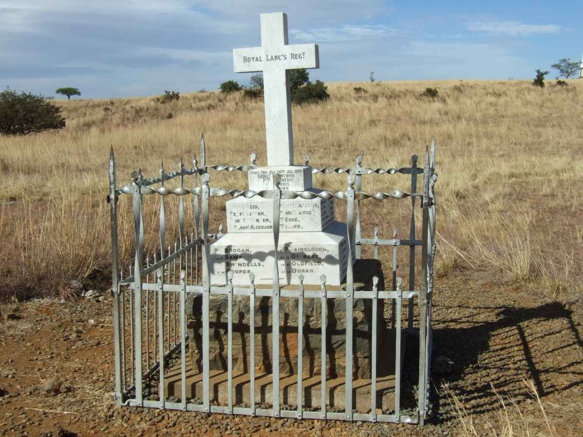 1. Overview on the Memorial for the 2nd Battalion of The Kings Own Royal Lancaster Regiment