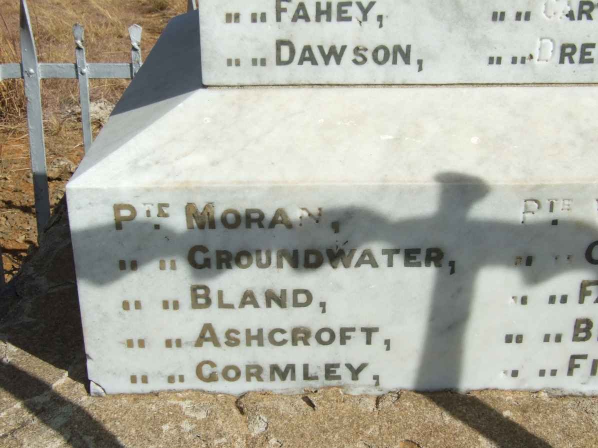 Memorial - List of names
