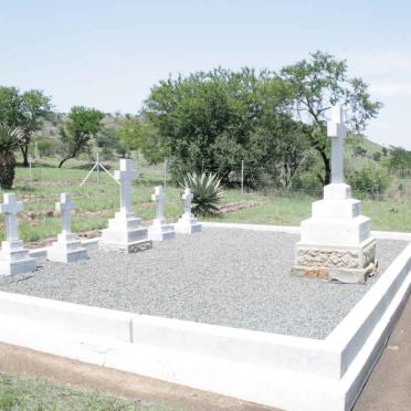 12. Overview of the graves of those Officers who died at Wagon Hill on 6 January 1900