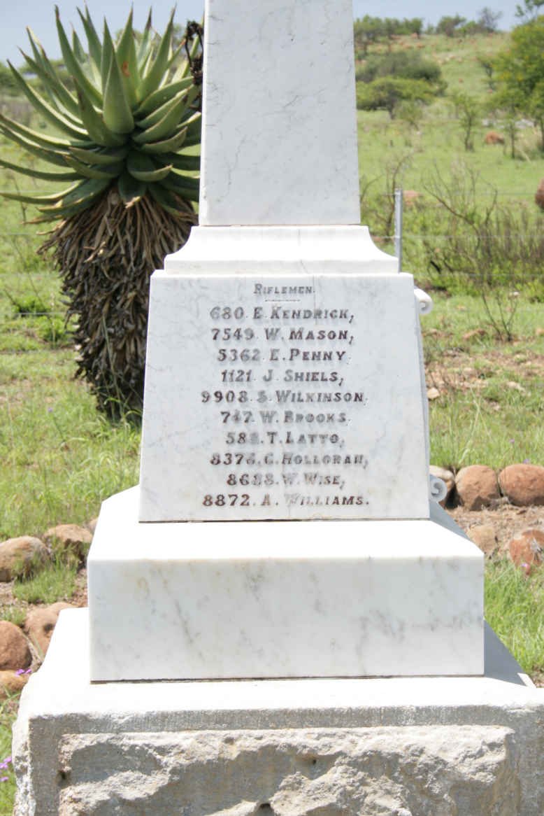 17. Monument dedicated to the King's Royal Rifles
