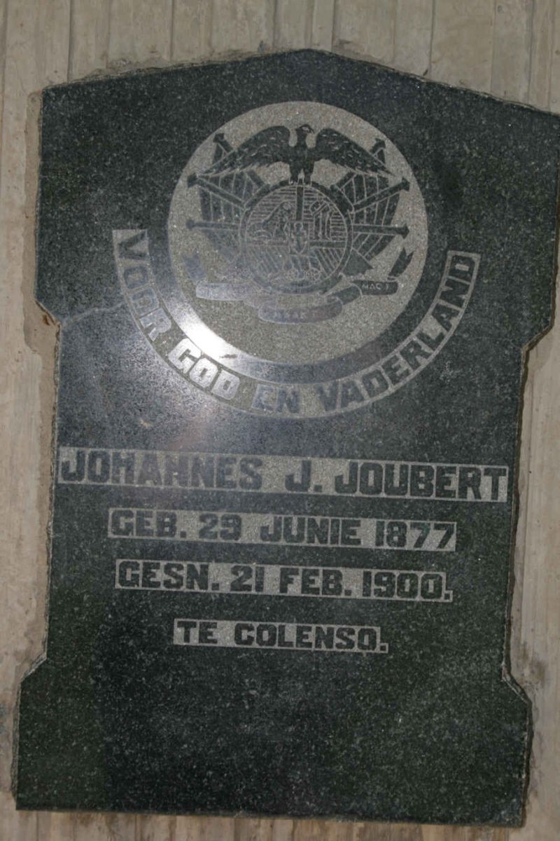 JOUBERT Johannes J. 1877-1900