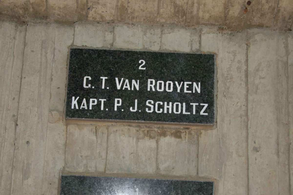 ROOYEN G.T., van :: SCHOLTZ P.J.