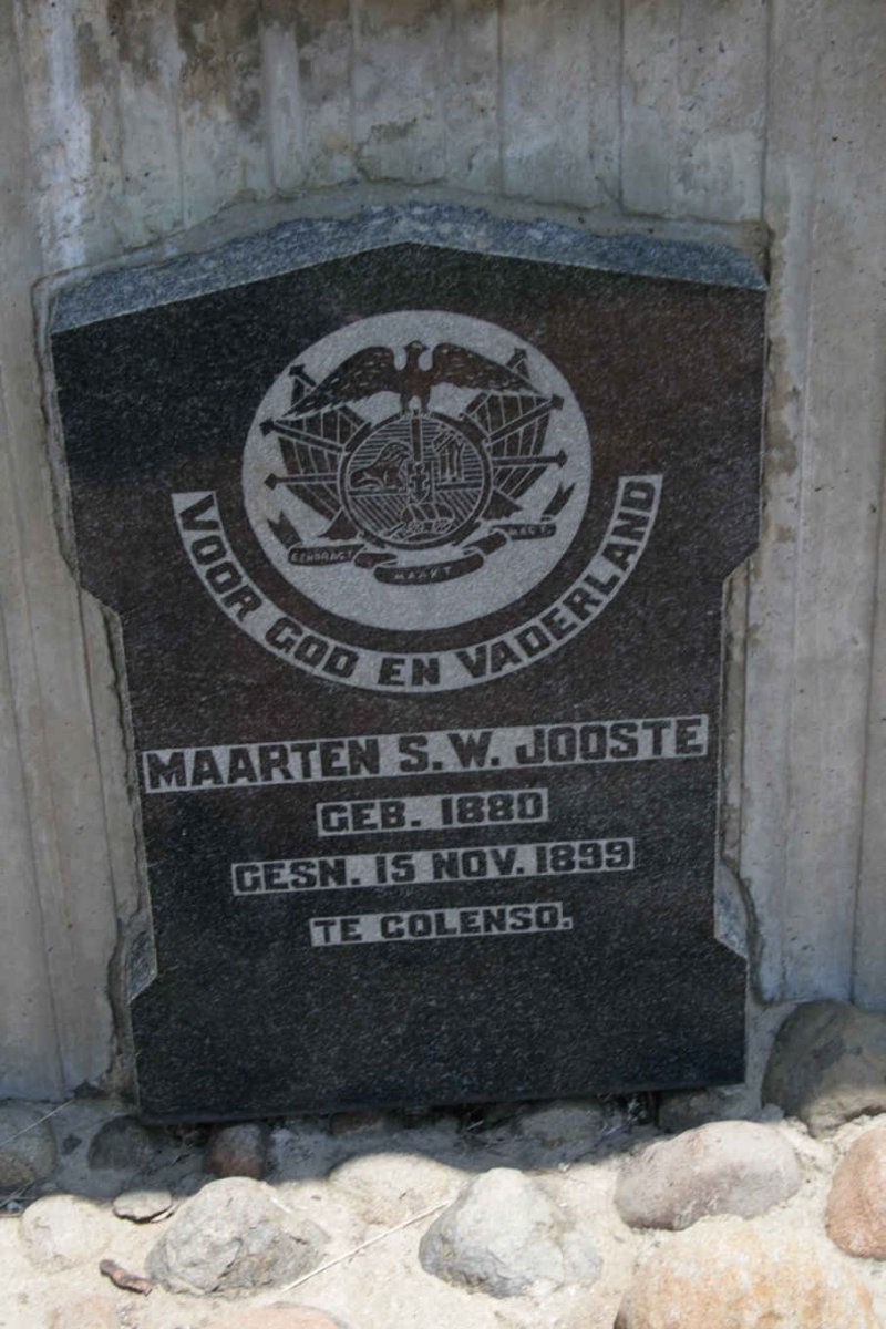 JOOSTE Maartens S.W. 1880-1899