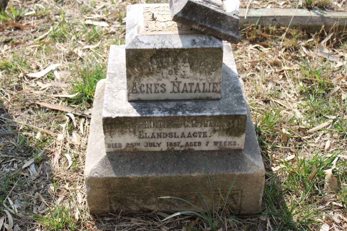 ATKINSON Agnes Natalie 1897-1897