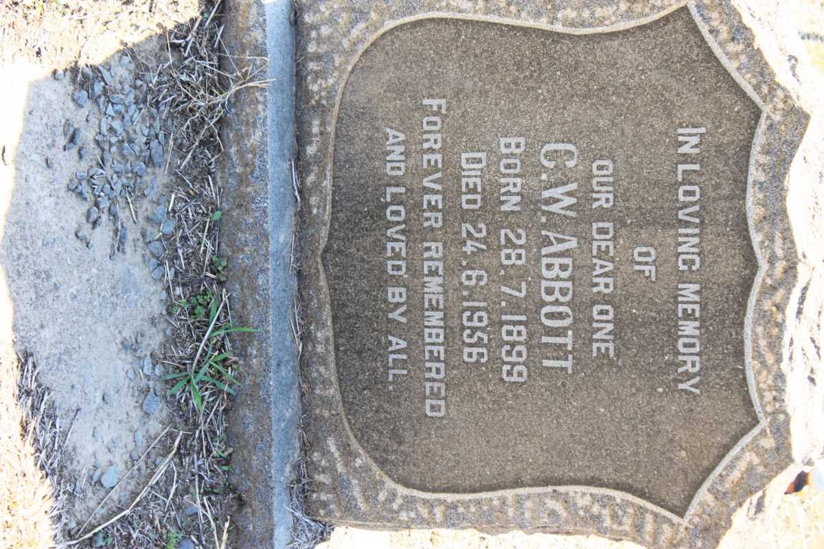 ABBOTT C.W. 1899-1956