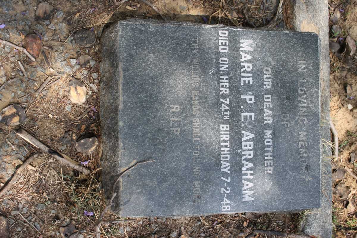 ABRAHAM Marie P.E. -1948