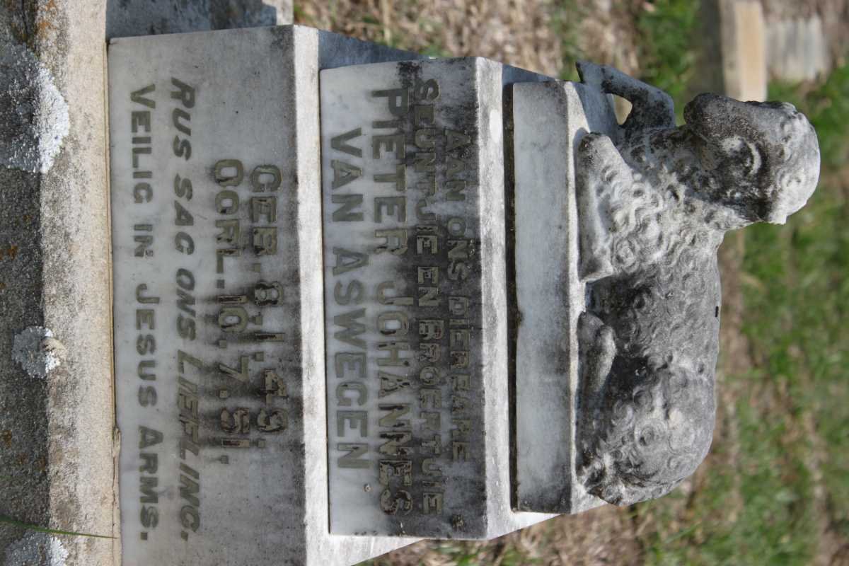 ASWEGEN Pieter Johannes, van 1949-1951