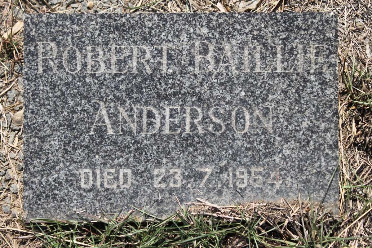 ANDERSON Robert Baillie -1954