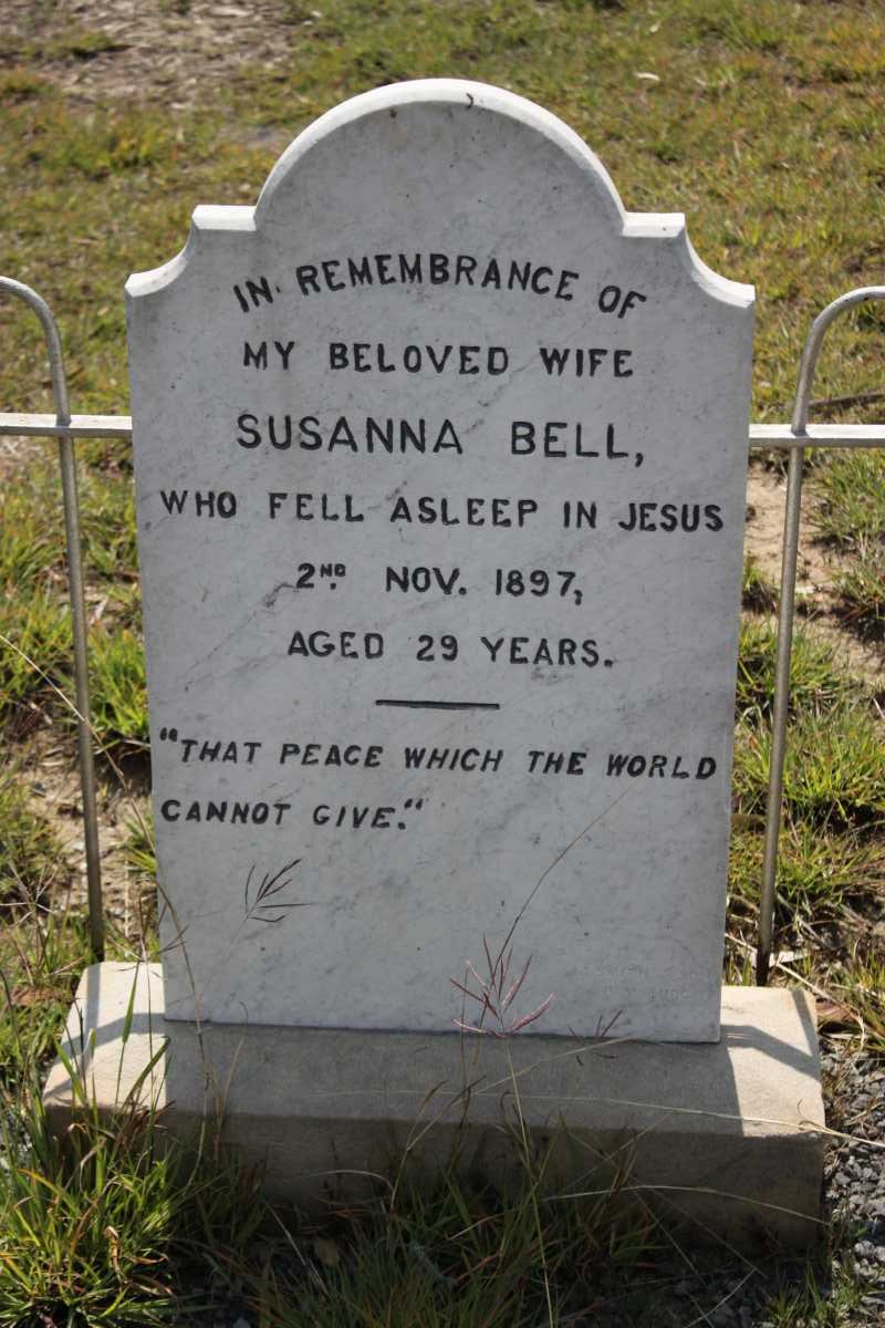 BELL Susanna -1897