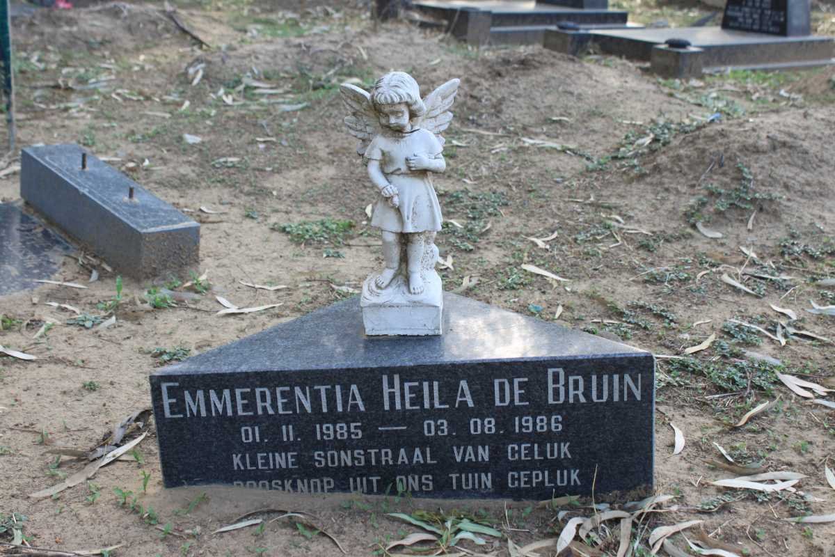 BRUIN Emmerentia Heila, de 1985-1986