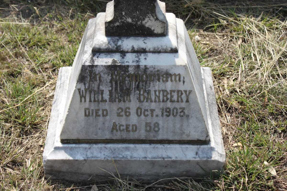 BANBERY William -1903