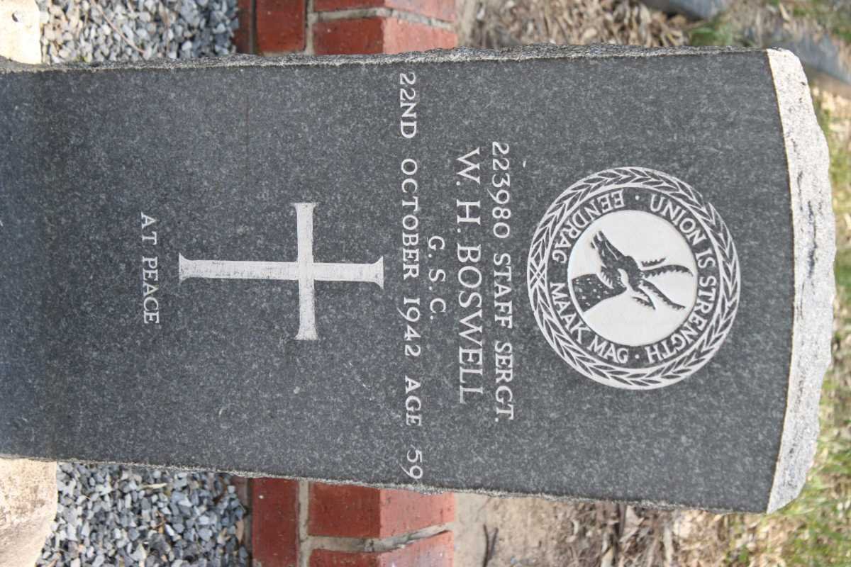 BOSWELL W.H. -1942
