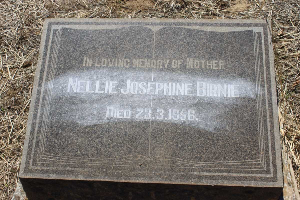 BIRNIE Nellie Josephine -1956