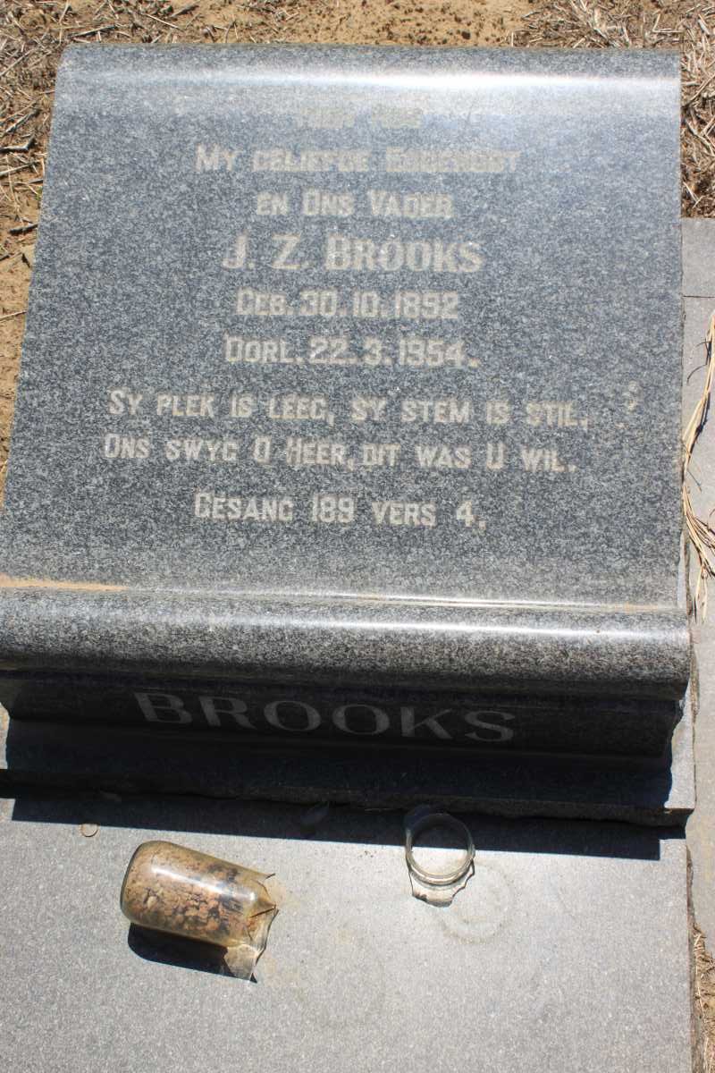 BROOKS J.Z. 1892-1954
