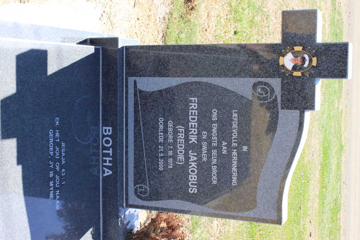 BOTHA Frederik Jakobus 1978-2000