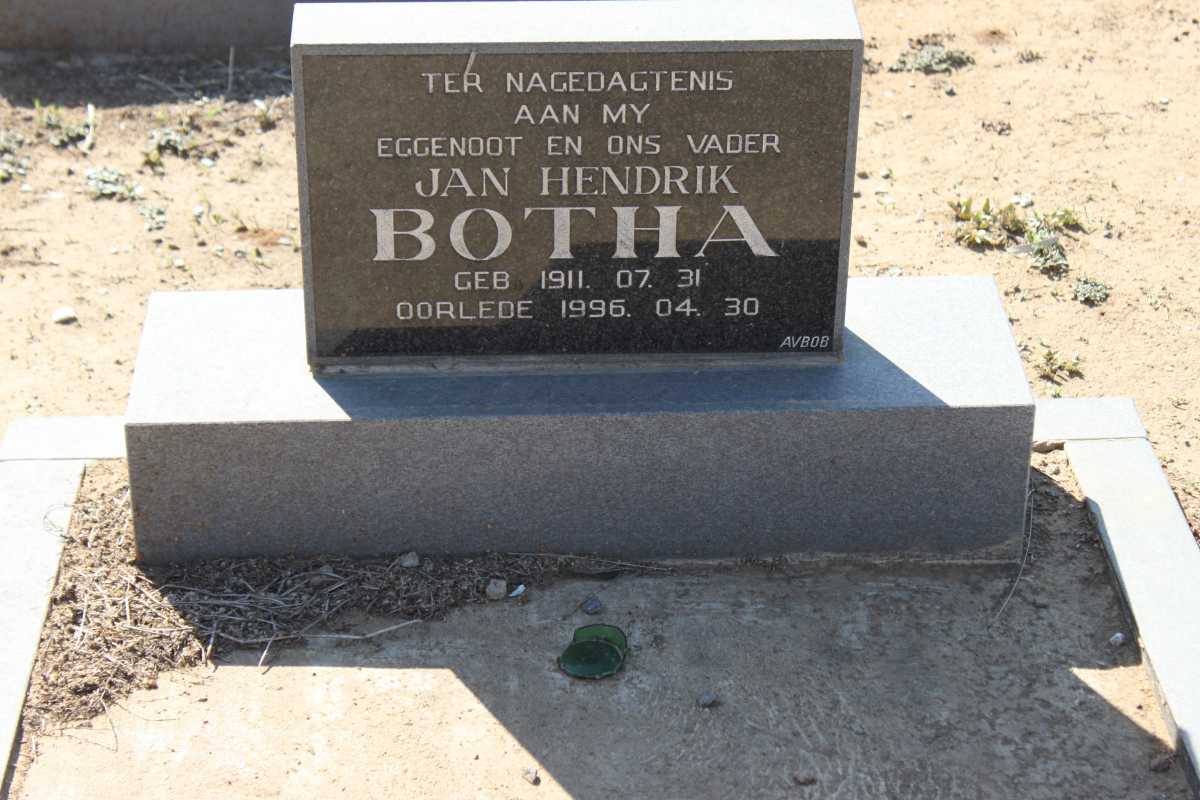 BOTHA Jan Hendrik 1911-1996