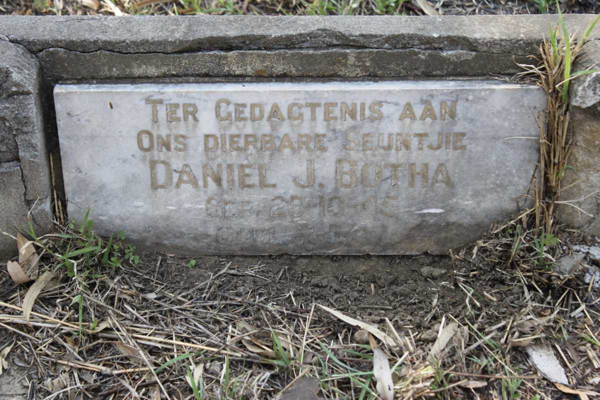 BOTHA Daniel J. 1945-1947