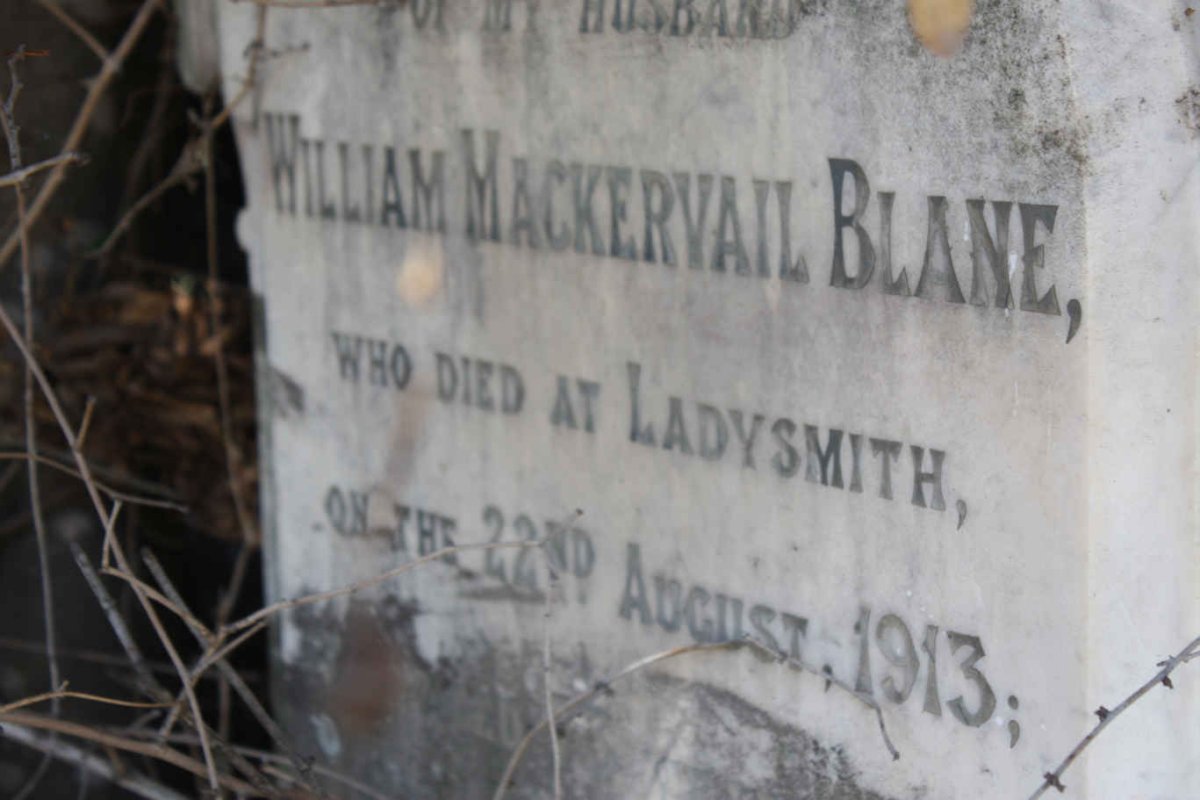 BLANE William, MACKERVAIL -1913 &amp; Jessie -1916