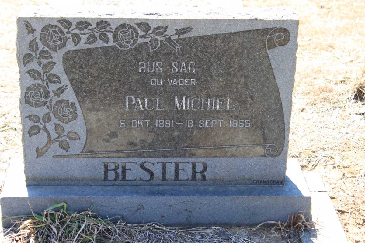 BESTER Paul Michiel 1891-1955