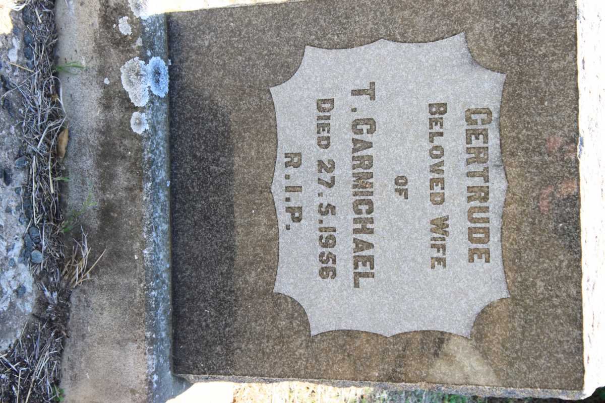CARMICHAEL Gertrude -1956