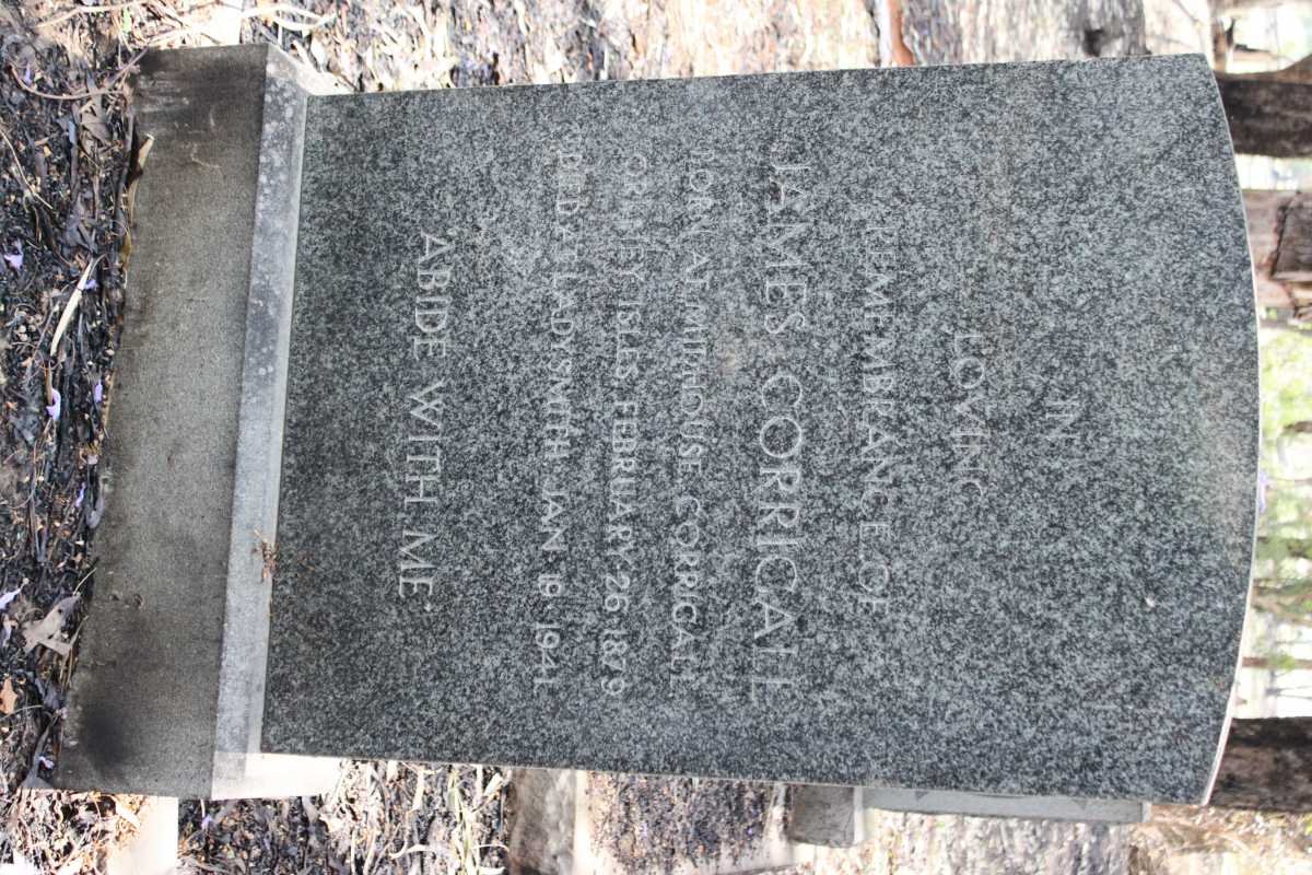 CORRIGALL James 1879-1941