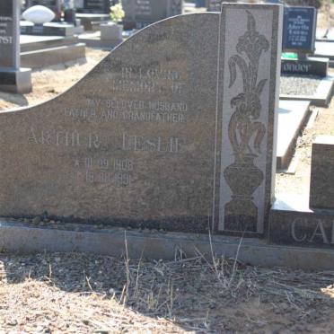 CARBUTT Arthur Leslie 1908-1991 &amp; Francis Christine 1925-1994